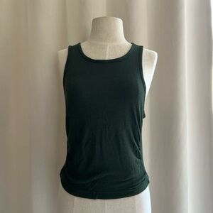 EUC Vimmia racer back ribbed tank top size Medium